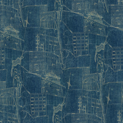 Blue Palette by Tim Holtz : Map in Blue : Free Spirit