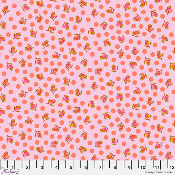 Untamed by Tula Pink : Impending Bloom in Lunar : Free Spirit
