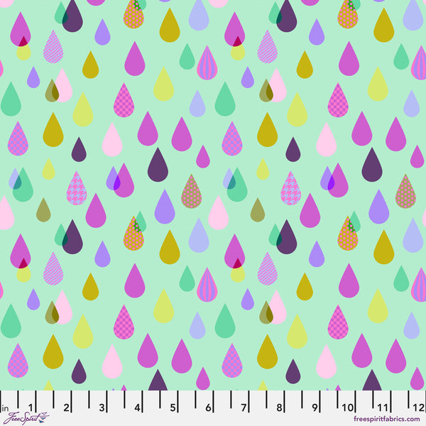 Untamed by Tula Pink : Rainfall in Cosmic : Free Spirit