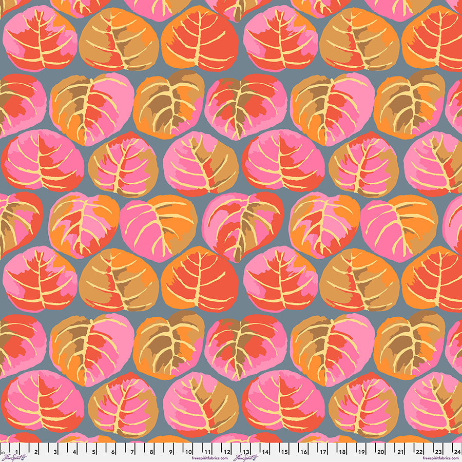 Kaffe Fassett : Palm Leaves in Pink : Free Spirit : Wideback