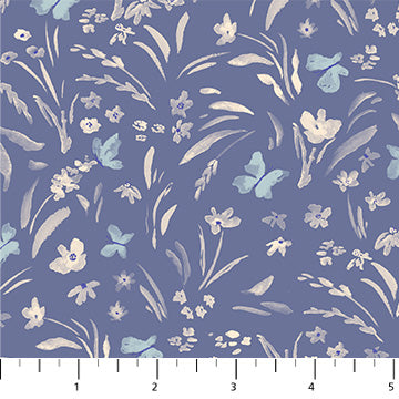 The Golden Hour by Jill Labieniec : R90935-4 Blue : Rayon