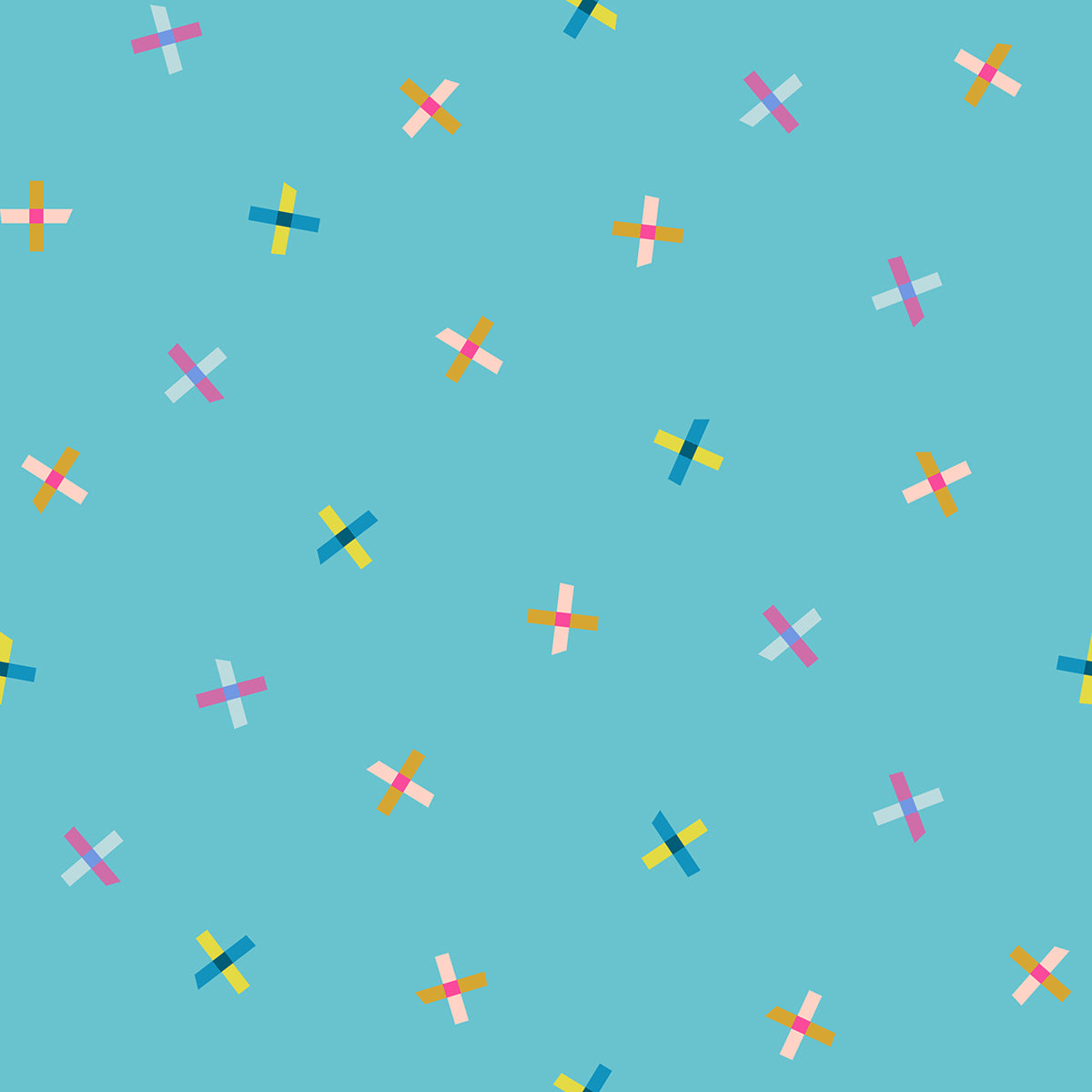 Washi Plus by Rashida Coleman Hale : Plus Points in Turquoise : Ruby Star Society