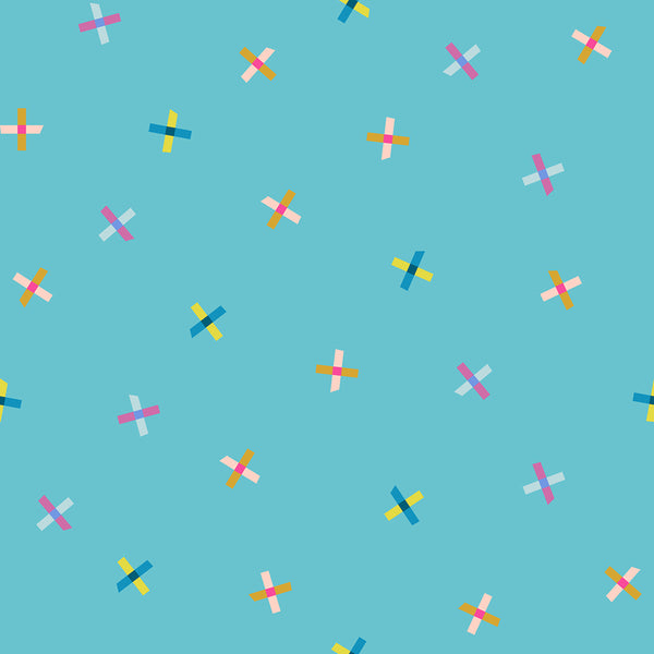 Washi Plus by Rashida Coleman Hale : Plus Points in Turquoise : Ruby Star Society