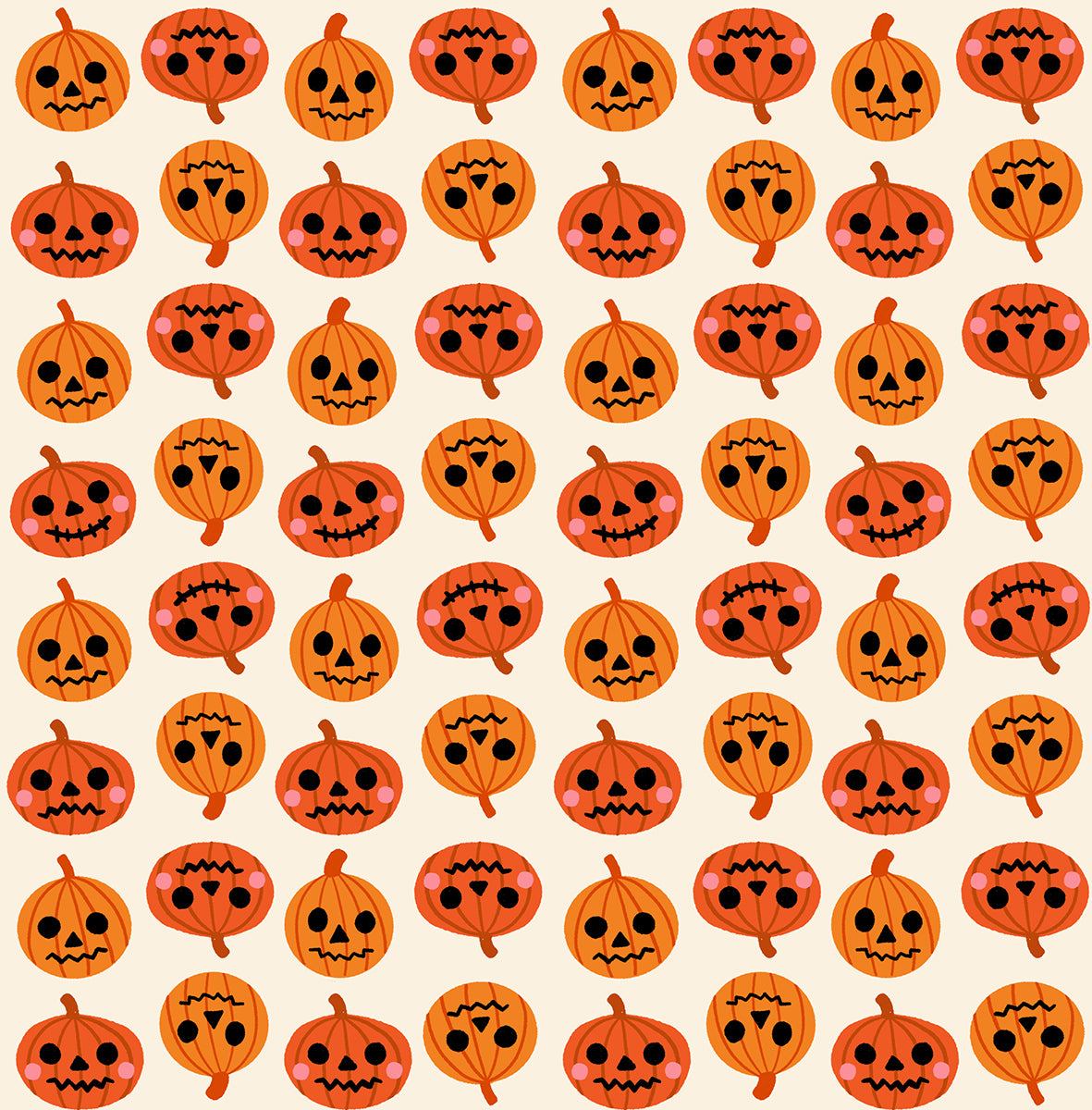 Freaky Familiars : Pumpkin Party in Orange : Ruby Star Society