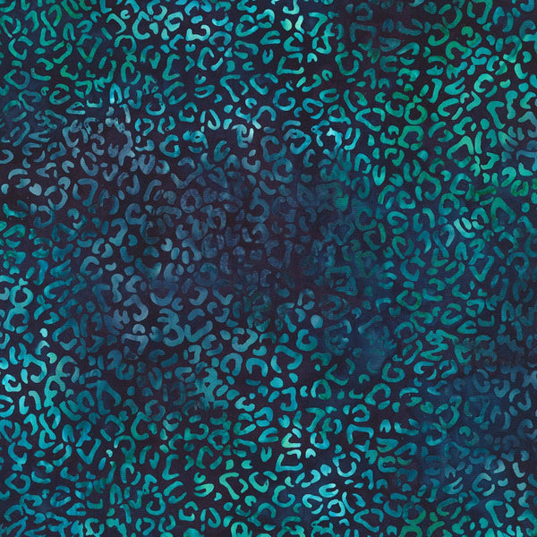 Artisan Batiks: Jungle Dreams : srk-22615-59 Ocean : Robert Kaufman