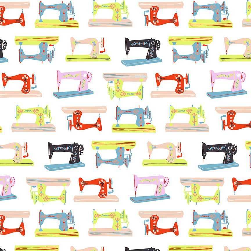 Stitch & Glow by Faye Guanipa : Stitch & Glow in White : Dear Stella