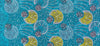 Uniwax Prints from Ivory Coast : uw-24731-2 Blue : Robert Kaufman