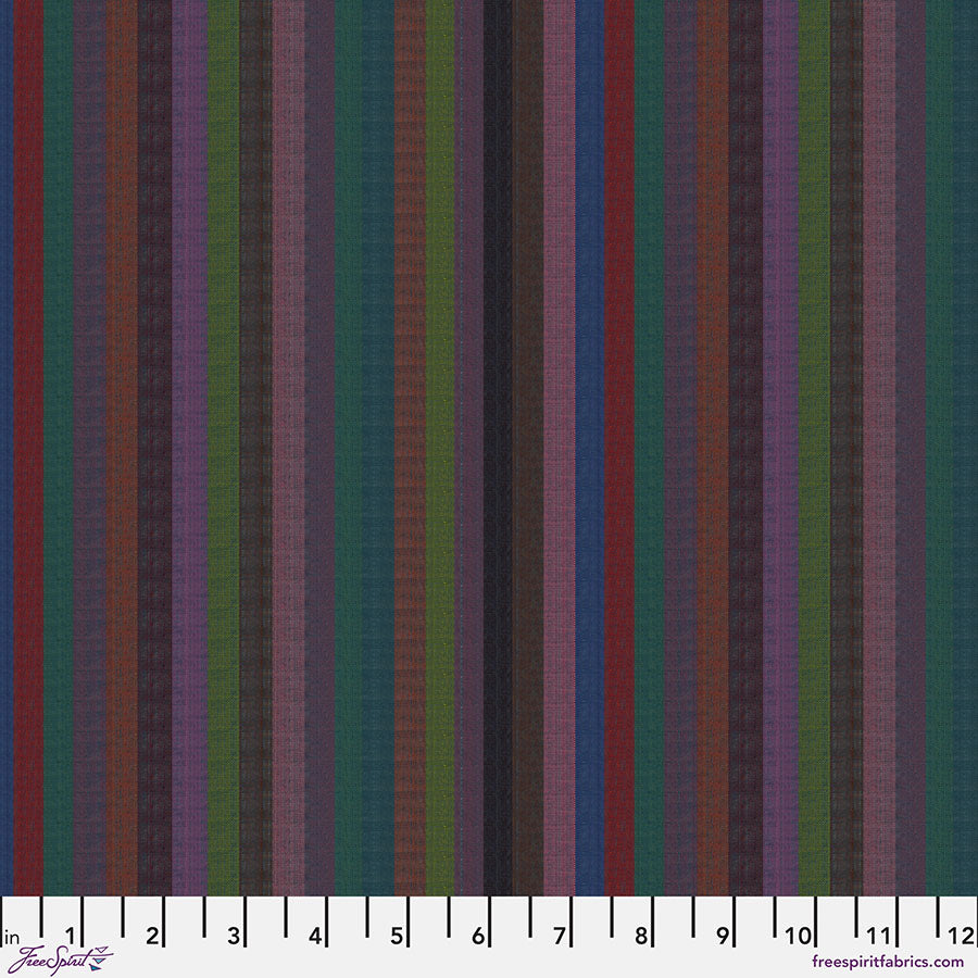 Kaffe Fassett : Narrow Stripe in Dark : Free Spirit