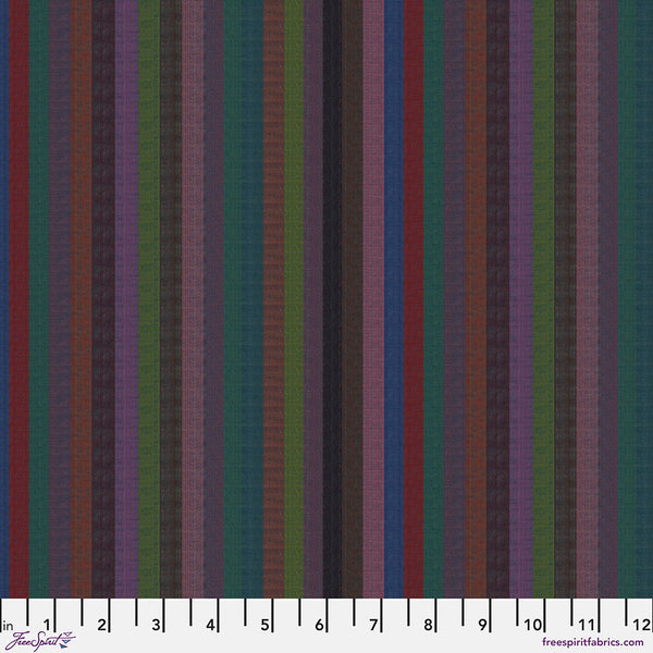 Kaffe Fassett : Narrow Stripe in Dark : Free Spirit