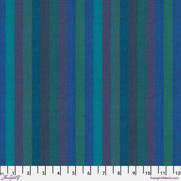 Kaffe Fassett : Broad Stripe in Blue : Free Spirit