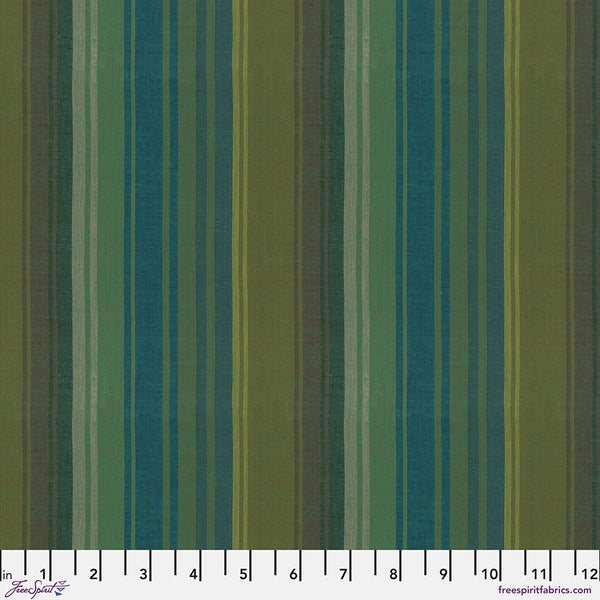 Kaffe Fassett : Exotic Stripe in Teal : Free Spirit