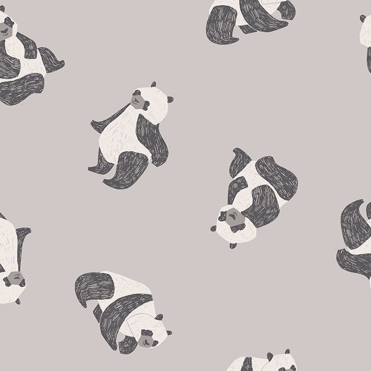 New Here by Rae Ritchie : Pandas in Fog : Dear Stella : Flannel