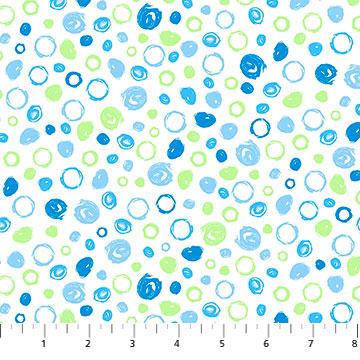 Dino Days by Patrick Lose : 10202-10 White : Northcott