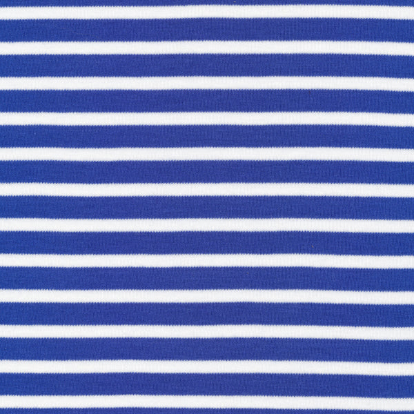 Colorful Stripe in Blue : Cloud 9 : Organic Knit