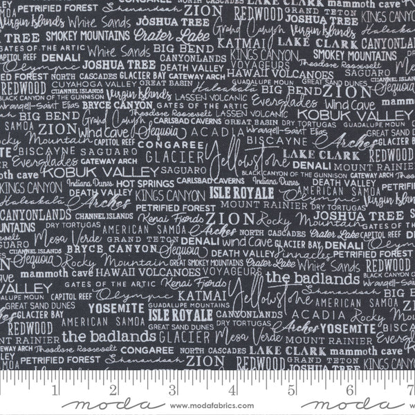 Timber by Sweetwater : National Parks in Black : Moda