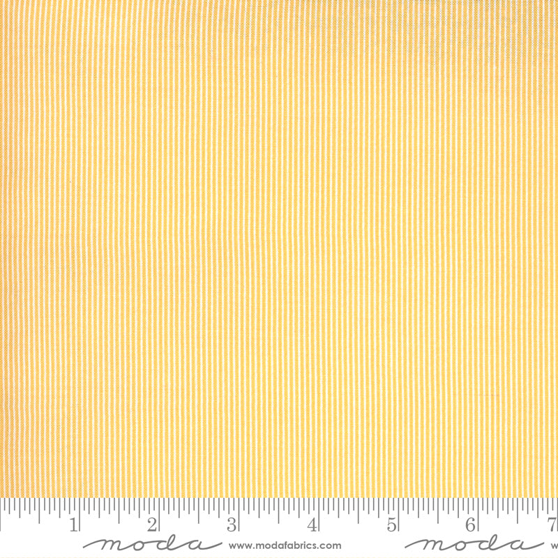 Moda Spring Chicken Spring Chicken by Sweetwater : Stripe in Yellow : Moda – Sarah's Fabrics