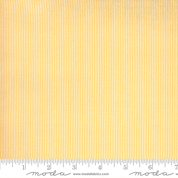 Spring Chicken by Sweetwater : Stripe in Yellow : Moda