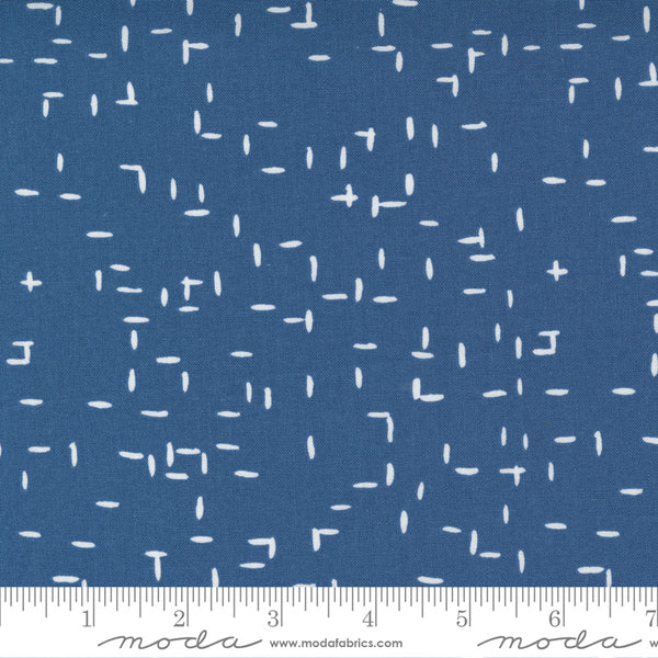 Words to Live By by Gingiber : 48324-12 Sky : Moda