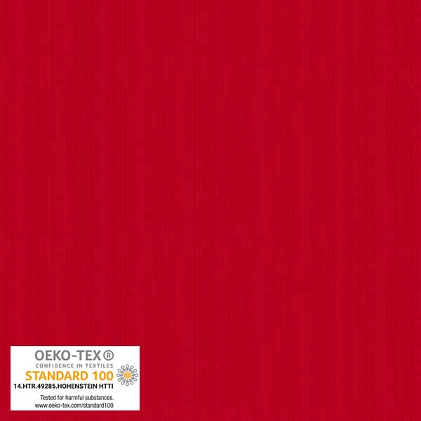 Avalana Rib Knit : Red : Stof : Knit