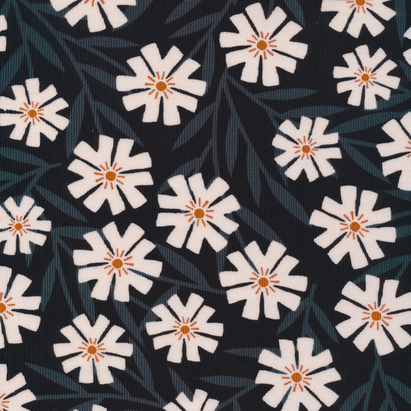 Easy Weekend by Betsy Siber : Night Phlox : Cloud 9 : Corduroy