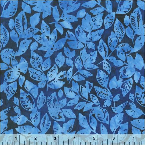 Oceania Baliscapes : Tattooed Leaves in Oceania : Anthology Batiks