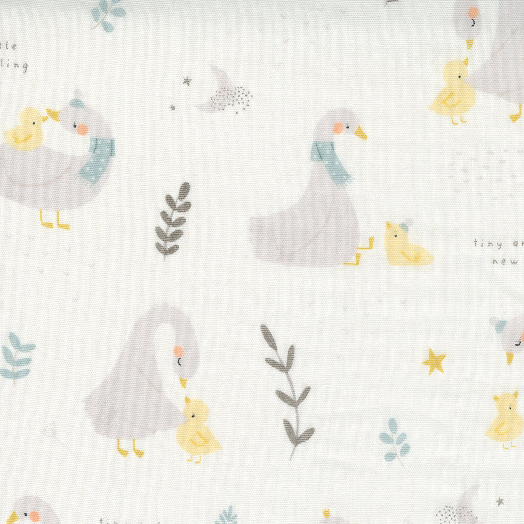 Little Ducklings by Paper and Cloth : 25100-11DG : Moda : Double Gauze