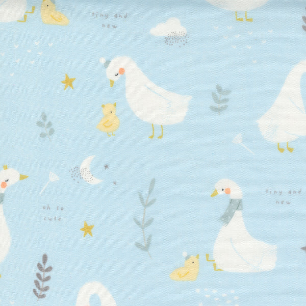 Little Ducklings by Paper and Cloth : 25100-15DG : Moda : Double Gauze