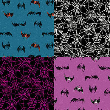 Candy Please by Sarah Watts : Bat Webs in Multi : Ruby Star Society : Panel