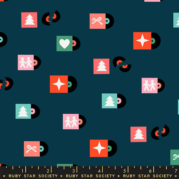 Flurry : Christmas Tunes in Peacock : Ruby Star Society