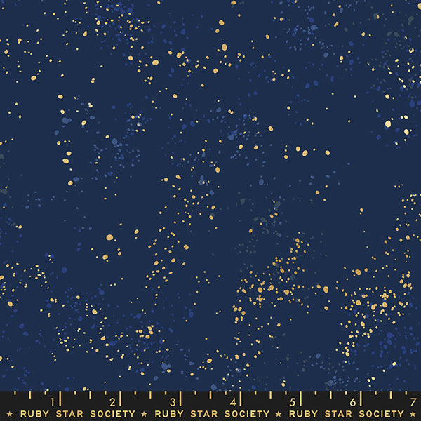 Speckled by Rashida Coleman Hale : Navy : Ruby Star Society