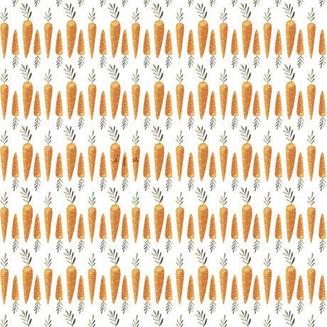 Hippity Hop by Kate Ward Thacker : Carrot Stripe : QT Fabrics