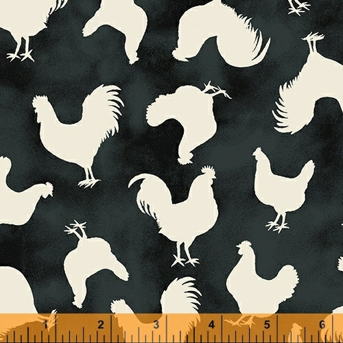 Les Poulets Encore by Whistler Studios : Poulets in Black : Windham