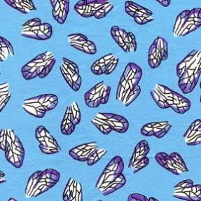 The Bee's Knees by Terrie Mangat : Bee Wings in Blue : Free Spirit