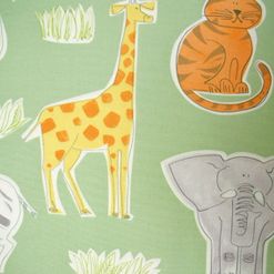 Bongo Jungle in Green : H7421-E : Alexander Henry : Canvas