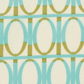 Farmington by Martha Negley : Gate in Aqua : Westminster Fibers