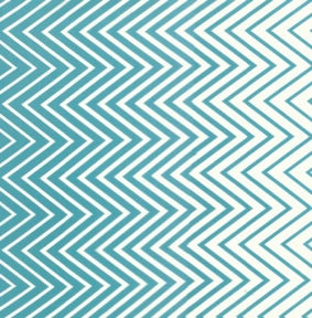 V & Co : Simply Style : Ombre Aquatic Blue Chevron 10813-18 : Moda
