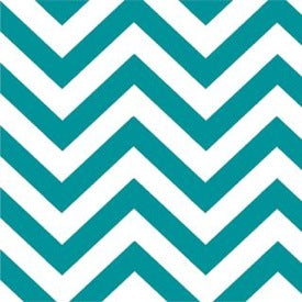 Half Moon Modern : Blue Chevron 32217-33 : Moda
