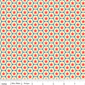 Rocket Age : Rocket System Red : Riley Blake