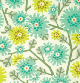 Clementine by Heather Bailey : HB051 Aqua : Free Spirit