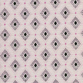 Lucky Strikes by Kim Knight : Nine Pin in Pink : Cotton and Steel : Lawn