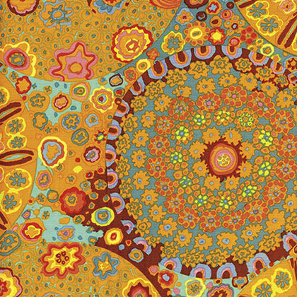 Kaffe Fassett : Millefiore in Orange : Free Spirit