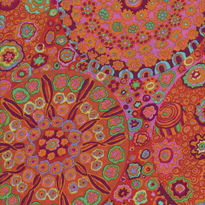 Kaffe Fassett : Millefiore in Tomato : Free Spirit