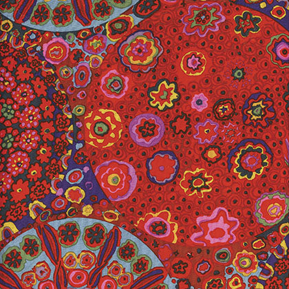 Kaffe Fassett : Millefiore in Red : Free Spirit