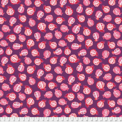 Artichoke Garden by Corinne Haig : Pomegranates in Cabernet : Free Spirit