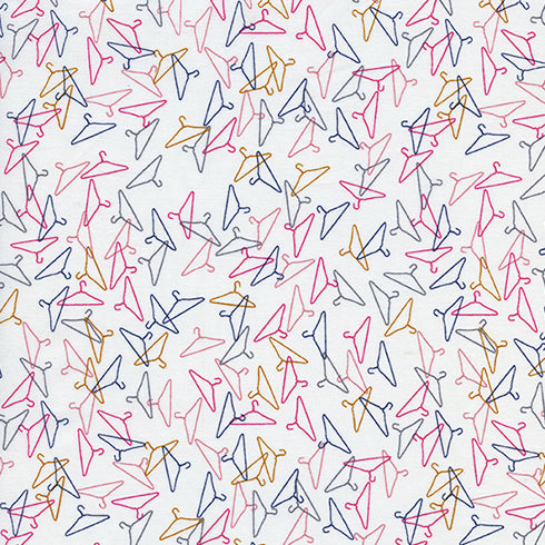 Lawn Quilt by Cotton and Steel : Hangers in Cream : Cotton and Steel