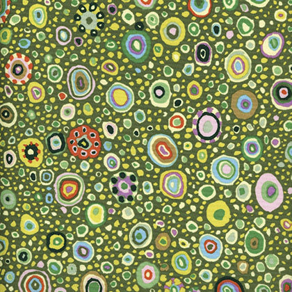 Kaffe Fassett : Roman Glass in Leafy : Free Spirit