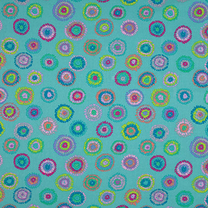 Kaffe Fassett : Plink in Turquoise : Free Spirit
