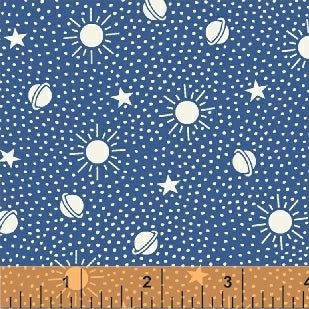 Storybook Sleepytime by Whistler Studios : Celestial in Navy : Windham