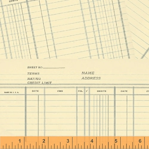 Jot by Heather Givans : Ledger Paper in Chamomile : Windham