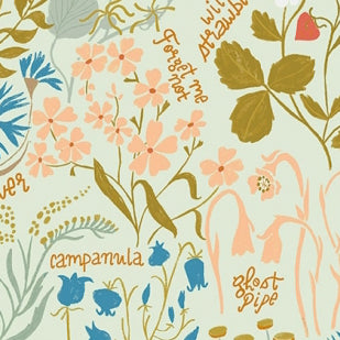 Camp Wander by Rae Ritchie : Wildflowers in Multi : Dear Stella